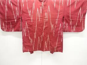 大正ロマン　線描き模様織り出しお召羽織（着用可）